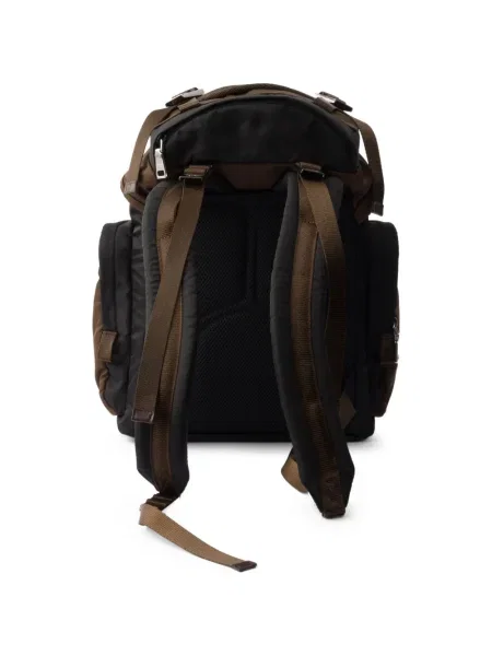 Rucsac Prada din piele negru