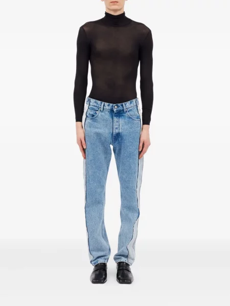 Blugi Mm6 Maison Margiela albastru