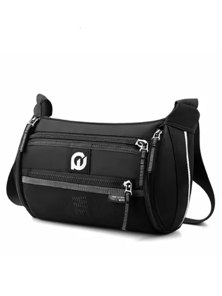 RoyalBag Мессенджер Текстиль чорний