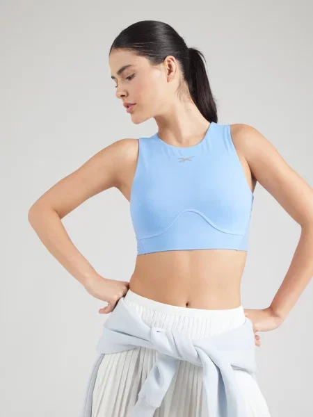 Reebok Sport top deschis albastru