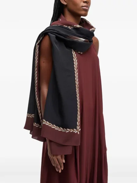 Fular Osklen cu imagine negru