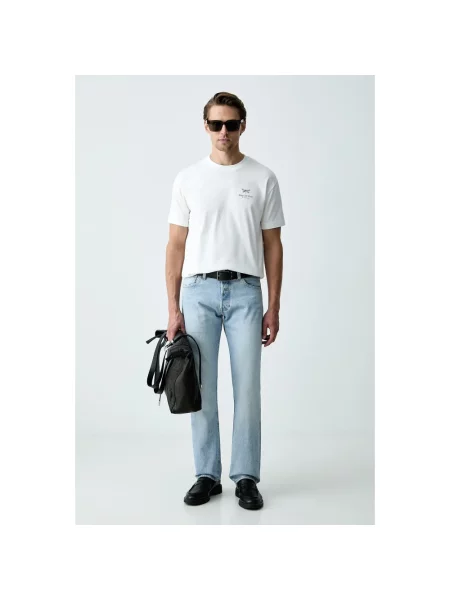 Szerokie jeansy Levi's 501 niebieskie