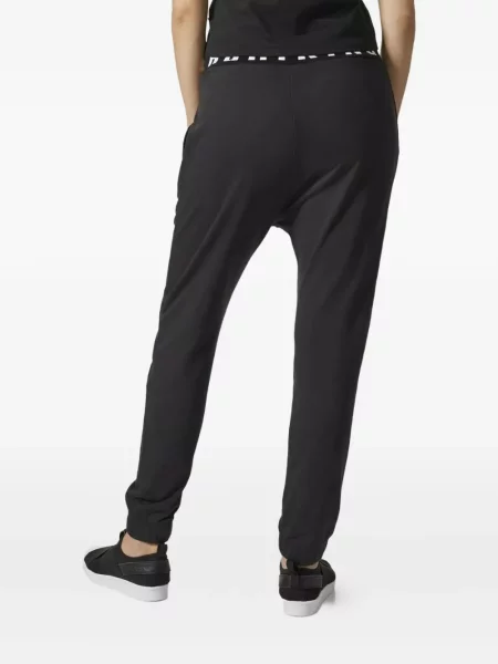 Legginsy Adidas z nadrukiem frotte retro zielone