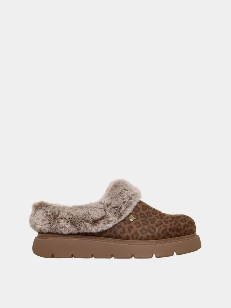Угги Skechers KEEPSAKES LITE текстиль коричневий