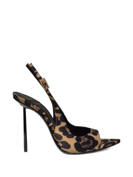 Sandale Le Silla cu imagine cu model leopard maro