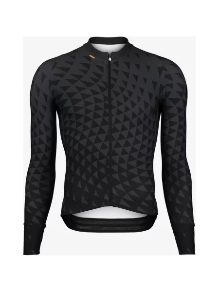 Koszulka rowerowa z długim rękawem Etxeondo Aran ciemnoszary XS czarny