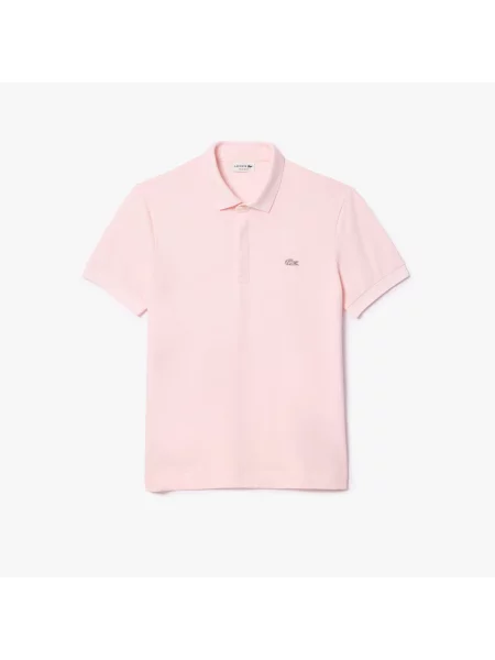 Поло Lacoste розовое
