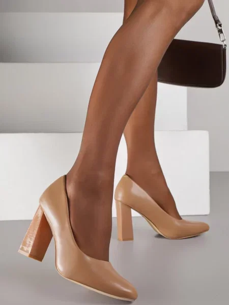 Pantofi cu Esmela închis bej