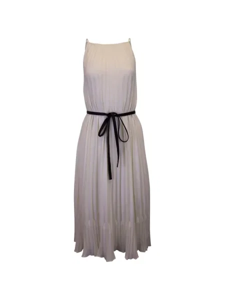 Rochie midi Proenza Schouler fără mâneci plisată până la genunchi