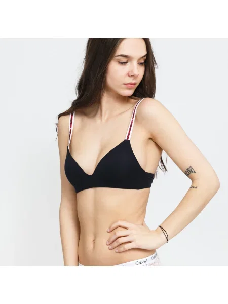 Tommy Hilfiger Sutien fără armătură Lighty Lined Bleumarin albastru închis