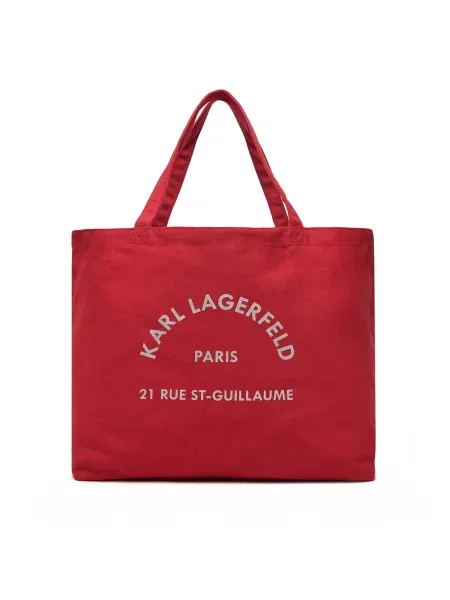 Чанта Karl Lagerfeld червено