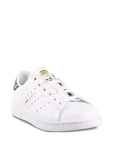 Маратонки Adidas Stan Smith бродирани на цветя бяло