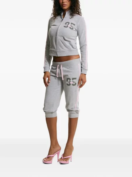 Pantaloni Juicy Couture cu imagine gri