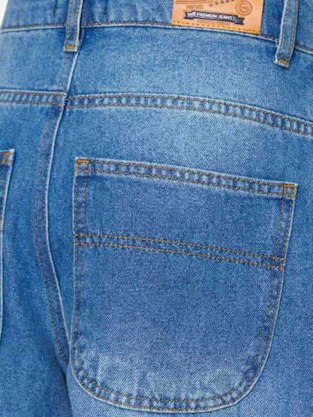 Blue Effect Jeansy Regular Fit blau niebieskie