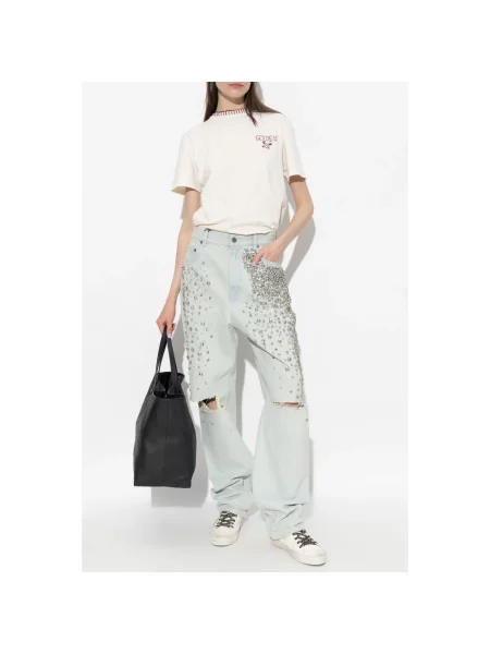 Jeansy Golden Goose niebieskie