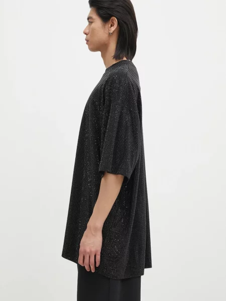 Футболка VETEMENTS Iced-Out Oversized візерунок чорний