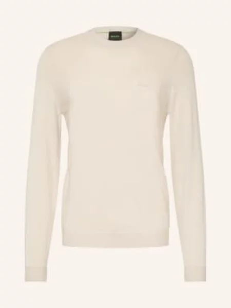 Boss Sweter Momentum-Lite beige beżowy