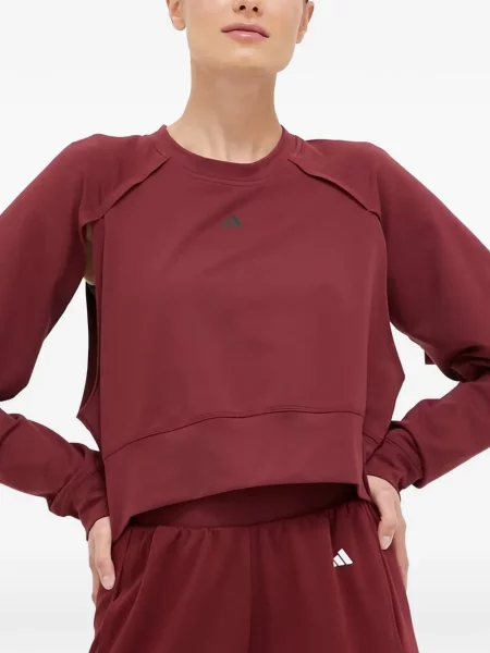 Суитчър с графичен дизайн Adidas с принт червено