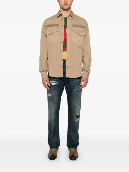 Blugi Ralph Lauren Collection rupți albastru