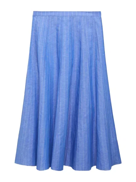 MANGO Fustă DAM albastru alb