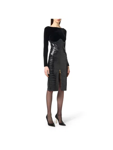 Top Elisabetta Franchi czarny