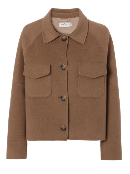 TATUUM Geacă de primăvară-toamnă cămilă maro