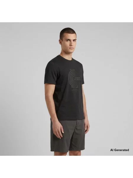 Tričko Armani Exchange čierna