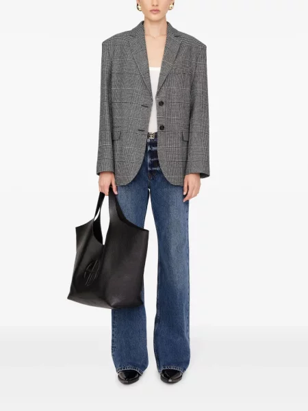Geantă shopper Anine Bing negru