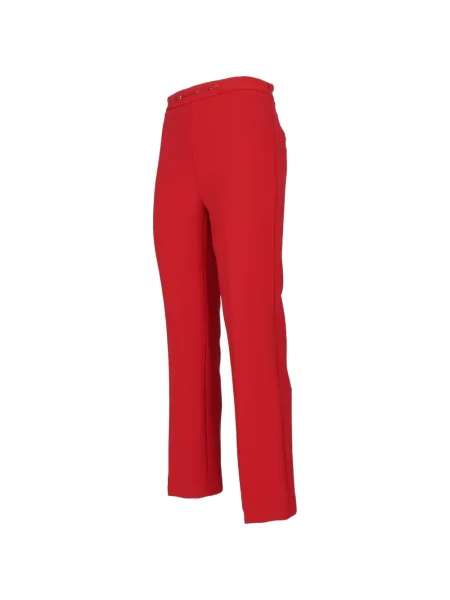 Pantaloni Elisabetta Franchi roșu