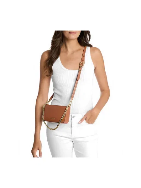 Geanta crossbody Michael Michael Kors din piele maro