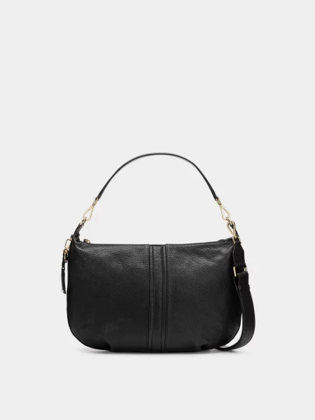 Кожаная сумка Geox черная