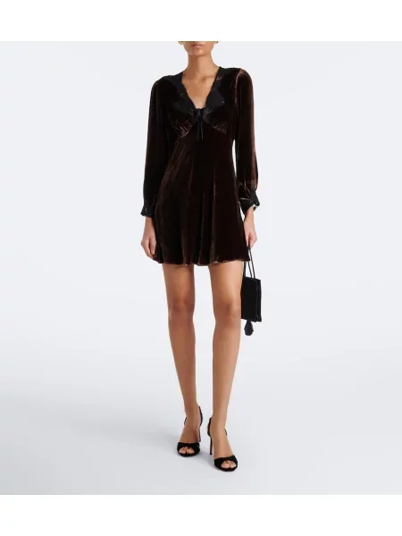 Rochie Rixo maro