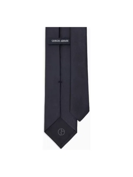 Krawat Giorgio Armani czarny