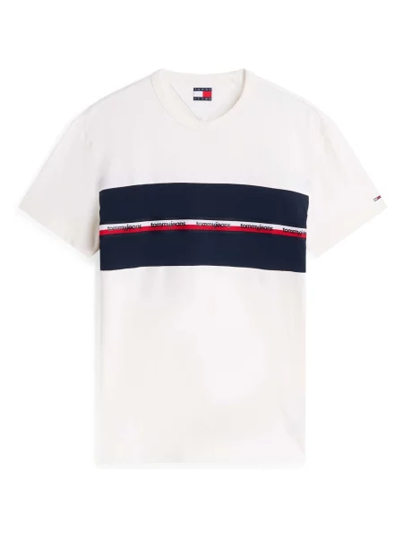 Tricou Tommy Jeans alb