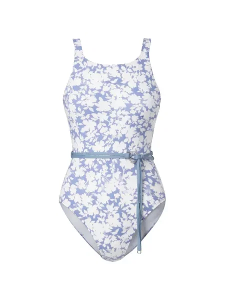 Пръстен Michael Michael Kors на цветя с принт синьо