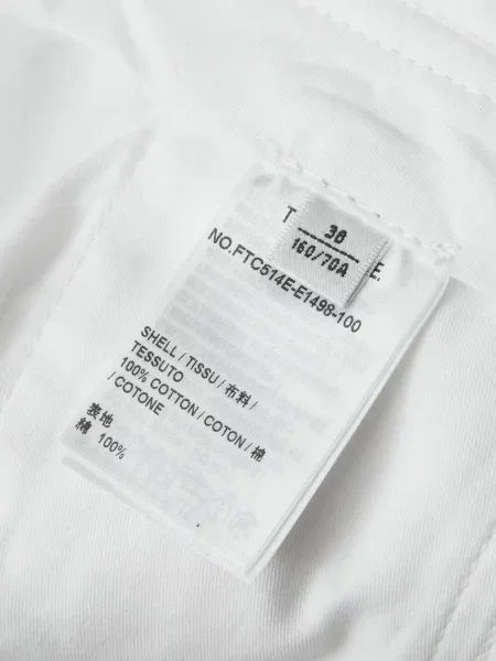 Pantaloni scurți Thom Browne alb