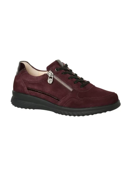 Sneakersy Ganter zamszowe czerwone