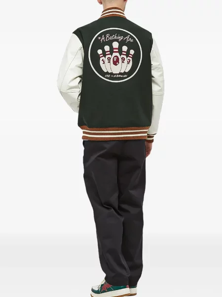 Geacă bomber A Bathing Ape® verde