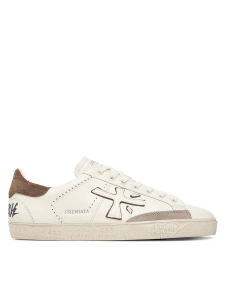 Sneakers Premiata Steven Var Crem