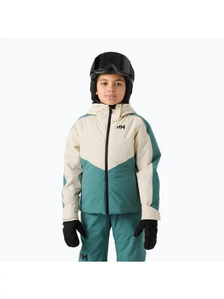 Geacă de schi pentru copii Helly Hansen Snowbliss opal green verde