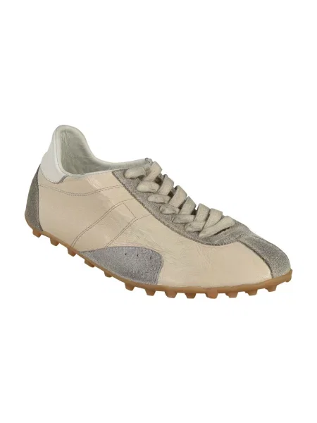 Sneakersy Maison Margiela skórzane beżowe