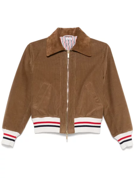 Geacă bomber Thom Browne de catifea cord
