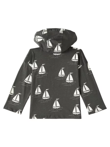 Hoodie Mini Rodini γκρι