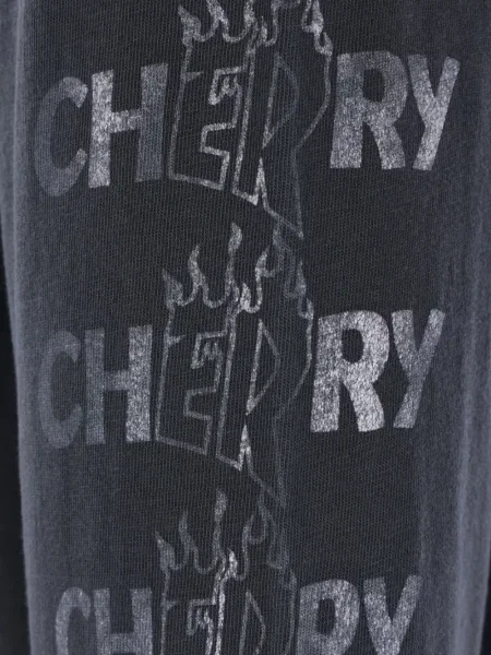 Tricou Cherry World lung negru