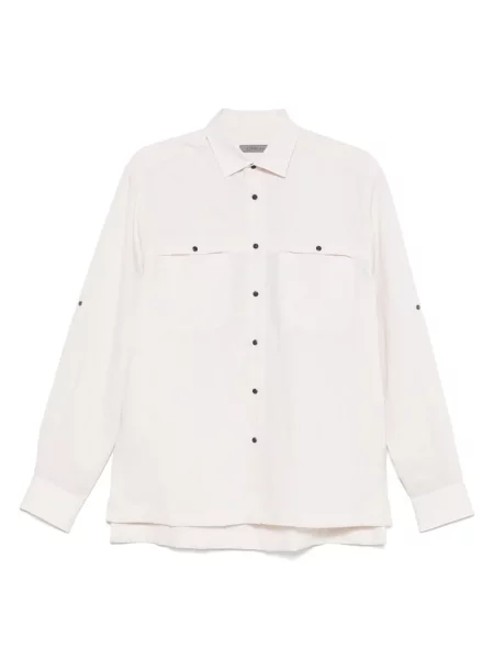 Lněná košile Corneliani