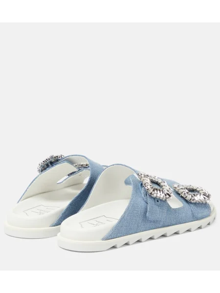 Сандали Roger Vivier синьо
