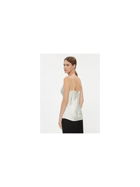 TWINSET Felső Ekru Slim Fit