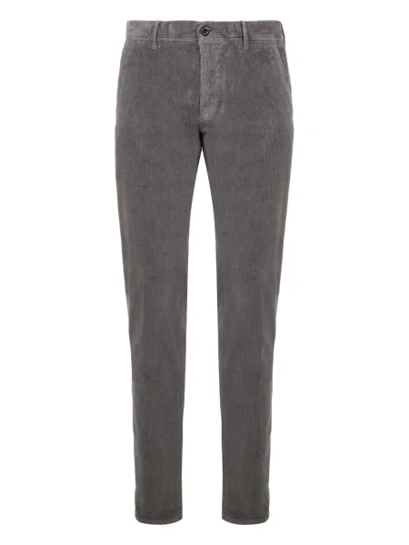 Pantaloni Slowear de catifea cord gri