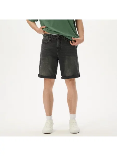 Джинсовые шорты Cropp серые