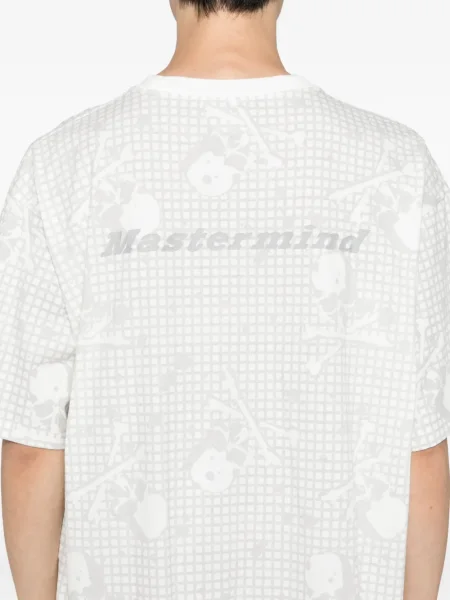 Tricou Mastermind Japan cu imagine alb